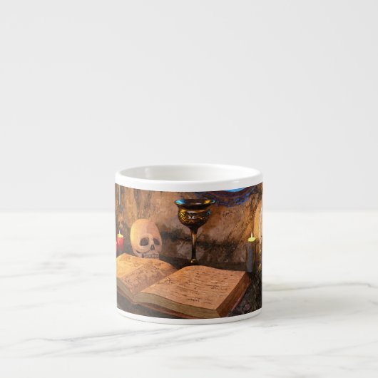 Medieval Fantasy Wizard's Study エスプレッソカップ (正面)