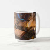 Medieval Fantasy Wizard's Study コーヒーマグカップ (正面右)