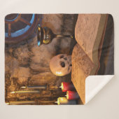 Medieval Fantasy Wizard's Study シェルパブランケット (正面(横))