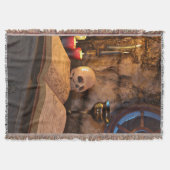 Medieval Fantasy Wizard's Study スローブランケット (正面)