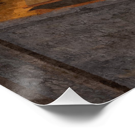 Medieval Fantasy Wizard's Study ポスター (コーナー)