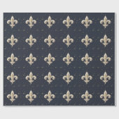 Medieval Fleur-de-Lis Wrapping Paper ラッピングペーパー (フラット)
