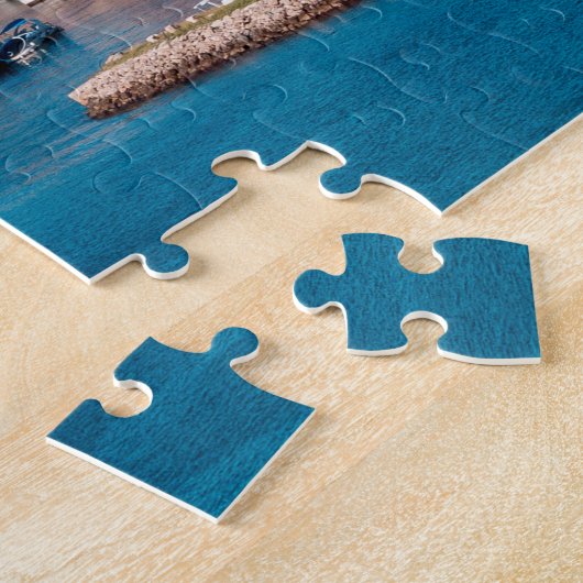 Medieval Fort at Dubrovnik Croatia ジグソーパズル (側面)