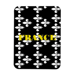 Medieval France Heraldic Print Monochromatic Art マグネット