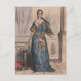 Medieval French Costume Under Charles VI  ポストカード