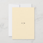 Medieval Gothic Knight  Sepia Wedding セーブザデート (裏面)