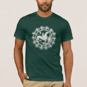 Medieval Griffin Combat Medallion Tシャツ (正面)