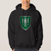 Medieval Heraldic Eagle Knight Crest Design パーカ (正面)