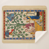 Medieval Hot Tub シェルパブランケット (正面(横))