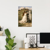 Medieval Knight, Castle & Princess ポスター (ホームオフィス)