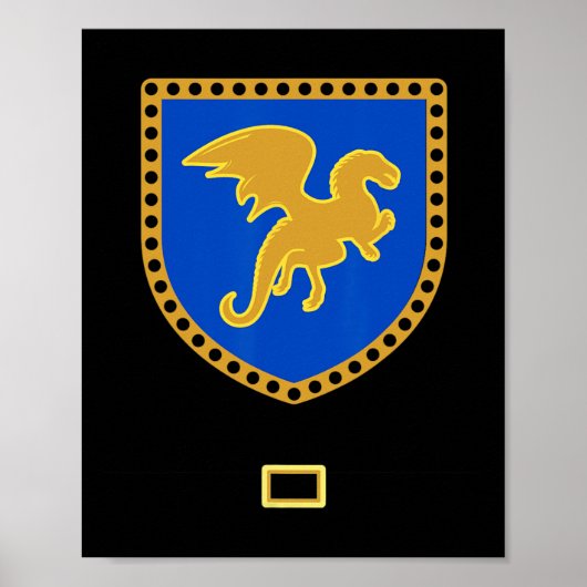 Medieval Knight Renaissance Tunic Diy Costume Drag ポスター (正面)