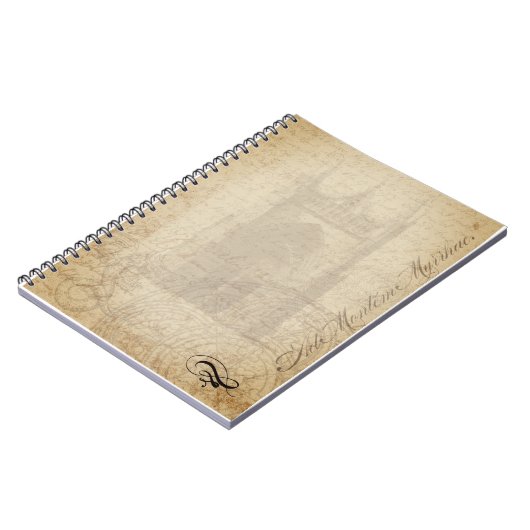 Medieval Letterhead - Palimpsest ノートブック (左側)