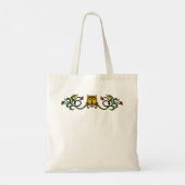 Medieval Lion Design トートバッグ (裏面)