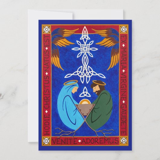 Medieval Nativity Christmas Card シーズンカード (正面)