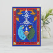 Medieval Nativity Christmas Card シーズンカード (スタンド正面)