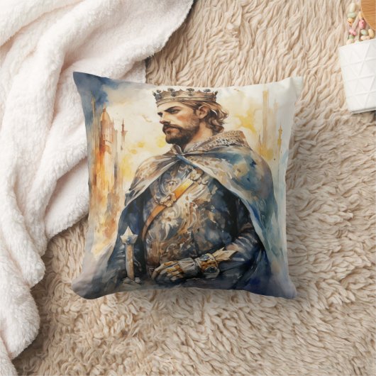 Medieval Prince クッション (ブランケット)