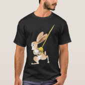 Medieval Rabbit & Rapier Classic T-Shirt Tシャツ (正面)
