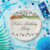 Medieval Ren Faire dragon ペーパープレート (パーティー)