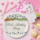 Medieval Ren Faire dragon ペーパープレート (パーティー)