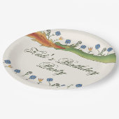 Medieval Ren Faire dragon ペーパープレート (アングル)