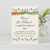 Medieval Ren Faire  dragon Invitation 招待状 (スタンド正面)