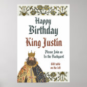 Medieval Renaissance King Birthday ポスター (正面)