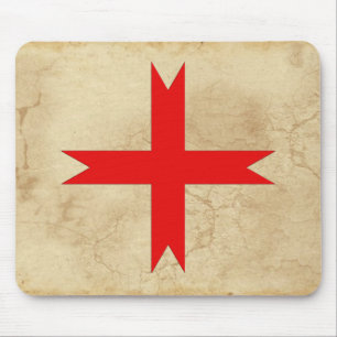 Medieval Seal of the Knights Templar マウスパッド