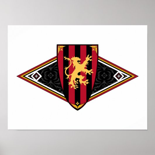 Medieval Shield Poster ポスター (正面)