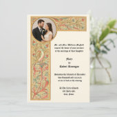 Medieval Style Photo Wedding 招待状 (スタンド正面)