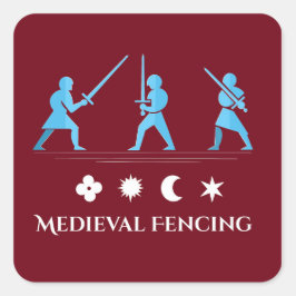 Medieval Sword Guards – Minimal Three Stances スクエアシール