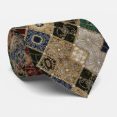 Medieval Tapestry Patchwork ネクタイ (ロール)
