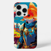 "Medieval Warrior Fish – Fantasy Battle Art" Case-Mate iPhoneケース (裏面)
