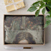 Medieval Warrior Woman Fantasy Decoupage Paper 薄葉紙 (ギフト)