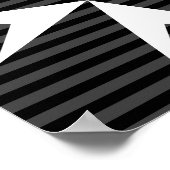 Medieval white cross | Order of St John (UK) ポスター (角)