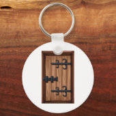 Medieval Wooden Door キーホルダー (正面)