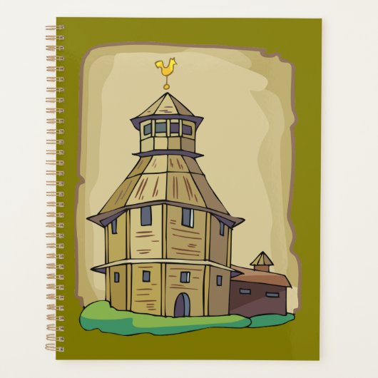 Medieval Wooden Watchtower and Fortress プランナー手帳 (正面)