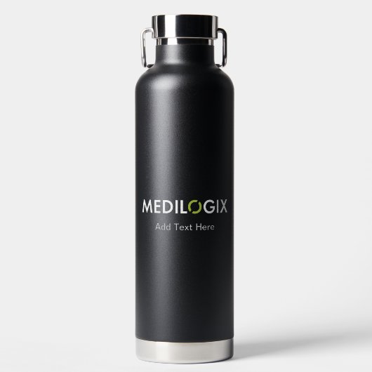 MEDILOGIX 32 ozウォーターボトル文字 ウォーターボトル (正面)