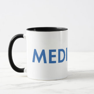 MEDILOGIX Coffee Mug Wrap文字標準ロゴ マグカップ