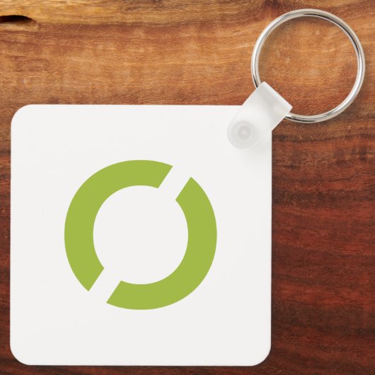 MEDILOGIX Keychain Square Add Text キーホルダー (裏面)