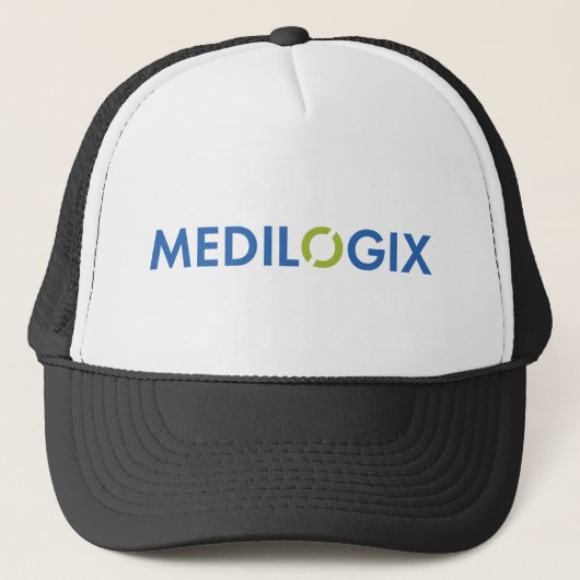 MEDILOGIX Trucker Hat Standardロゴ キャップ (正面)
