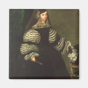 Medinaceli家族の女性、c.1683 マグネット