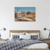 Medinet ElFayoumの眺め キャンバスプリント (インサイチュ (寝室))