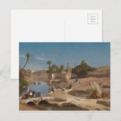 Medinet ElFayoumの眺め ポストカード (正面/裏面)