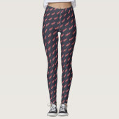 Mediocre! All over print leggings レギンス (正面)