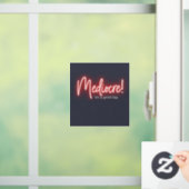 Mediocre! window cling ウィンドウサイン (ホーム)