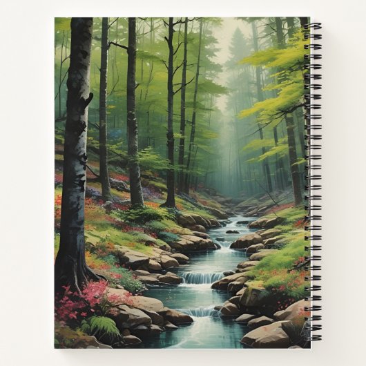 Mediodía en el Bosque ノートブック (裏面)