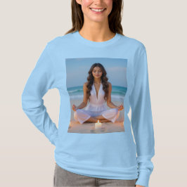 MEDITATION - ヨガ - ウェルネス - カルペディエム Tシャツ