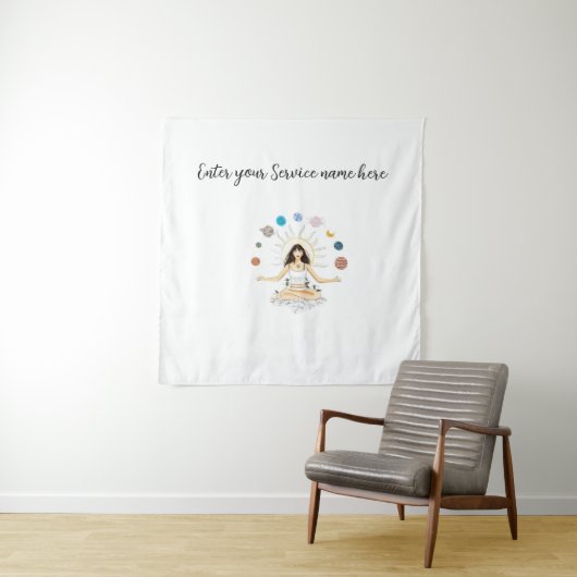 Meditation art タペストリー (インサイチュ)