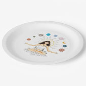 Meditation art ペーパープレート (アングル)