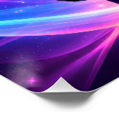 Meditation Chakra Glossy Poster Spiritual Art ポスター (コーナー)